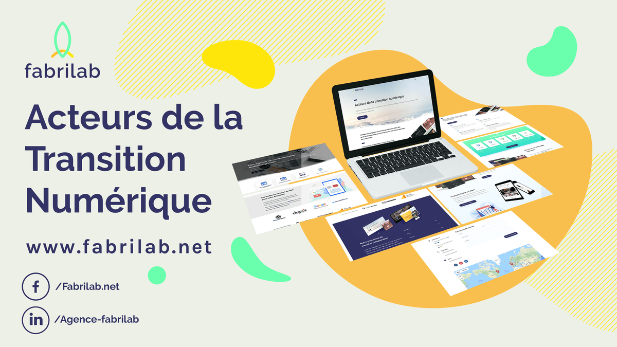 Fabrilab, creation of a web design agency